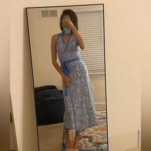 Target x DVF blue dress